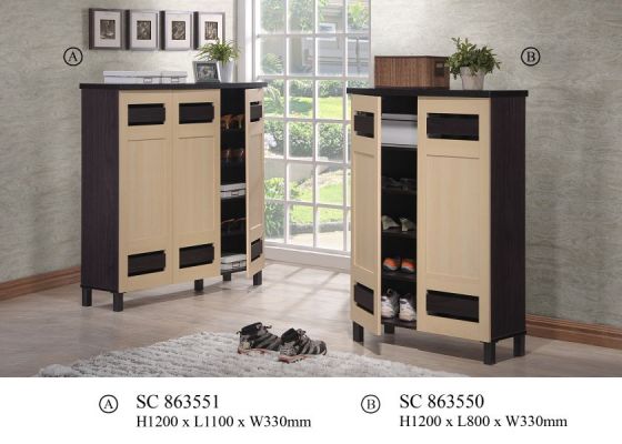 SC 863551, 863550 - Shoe Cabinet - Timber Art Design Sdn Bhd